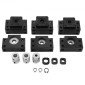 VEVOR SBR20 Linear Rail Set+3 Ballscrew RM1605-350/650/1050mm CNC Σετ Στήριξης Liner Rail+BK/BF12 with BK/BF 12 CNC Kit