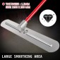 VEVOR Bull Float Concrete Float 1200x200mm Concrete Tool Trowel Float Ρυθμιζόμενη λαβή & βραχίονας, φλοτέρ σκυροδέματος με μήκος λαβής: 3 x 1,8m