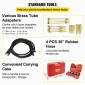 VEVOR Fuel Vacuum Carburetor Synchronize Tool Kit Fuel vacuum Carburetor Synchronizer carb sync Gauge σετ με ελαστικό σωλήνα