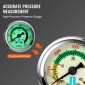 Αντλία χειρός VEVOR PCP, 3 σταδίων, 30Mpa 4500PSI Υψηλής πίεσης PCP Air Rifle Filling Stirrup Pump με μετρητή πίεσης φίλτρου υγρασίας λαδιού, ανοξείδωτο ατσάλι για αεροβόλα Ελαστικό Scuba Tank Paintball Filling