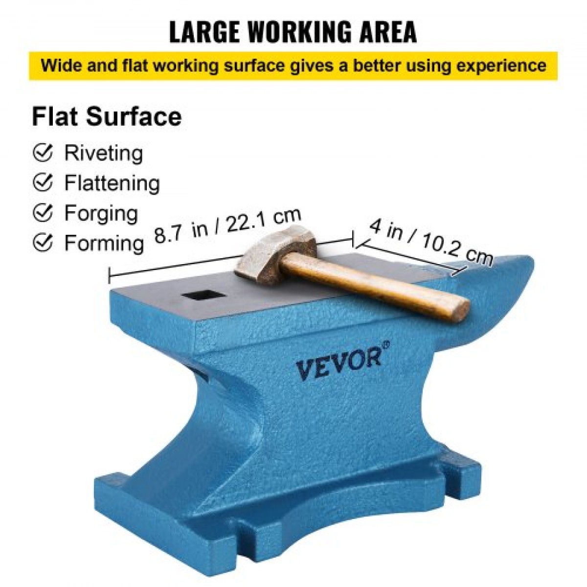VEVOR Single Horn Anvil 55Lbs, Χυτοσίδηρος σιδεράς σιδηρουργός που αντέχει βαριά χτυπήματα, Anvil Rugged Round Horn Anvil Blacksmith Jewelers Metalsmith Tool, προς πώληση Εργαλεία και εξοπλισμός σφυρηλάτησης