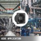 Εμπορικός ανεμιστήρας εξαερισμού VEVOR Industrial Ventilation Extractor ανεμιστήρας ανεμιστήρας Μεταλλικός αξονικός ανεμιστήρας 250mm/10 ιντσών (250MM/10 ίντσες)