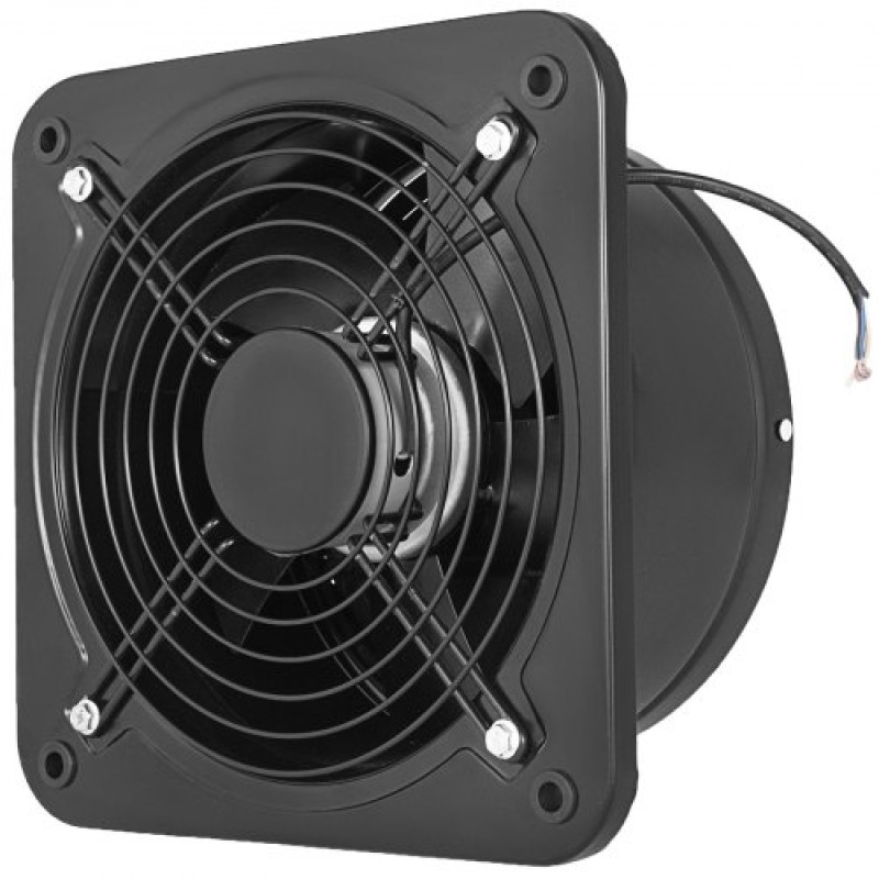 Εμπορικός ανεμιστήρας εξαερισμού VEVOR Industrial Ventilation Extractor ανεμιστήρας ανεμιστήρας Μεταλλικός αξονικός ανεμιστήρας 250mm/10 ιντσών (250MM/10 ίντσες)