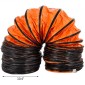 Εύκαμπτος σωλήνας αγωγού PVC 10 M/32ft VEVOR για διάμετρο 300 MM/12 ίντσες, ανεμιστήρας εξάτμισης, αγωγός pvc