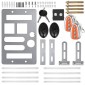 VEVOR Automatic Gate Opener 600 kg/1300 lb, με αισθητήρα υπέρυθρων φωτοκυττάρων ασφαλείας με 2 τηλεχειριστήρια Sliding Gate Opener Ταχύτητα κίνησης 1188,7 cm ανά λεπτό
