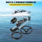 VEVOR Hydraulic Boat Steering Kit, 300HP Hydraulic Steering Kit Pump Helm, Hydraulic Outboard Steering Kit με 14 πόδια υδραυλικό σωλήνα διεύθυνσης για σύστημα διεύθυνσης σκάφους