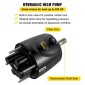 VEVOR Hydraulic Boat Steering Kit, 300HP Hydraulic Steering Kit Pump Helm, Hydraulic Outboard Steering Kit με 14 πόδια υδραυλικό σωλήνα διεύθυνσης για σύστημα διεύθυνσης σκάφους