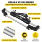 VEVOR Hydraulic Boat Steering Kit, 300HP Hydraulic Steering Kit Αντλία κράνους, κύλινδρος, τροχός, κιτ υδραυλικής στεγανοποίησης εύκαμπτου σωλήνα 24 ποδιών, Σετ ναυτικού συστήματος διεύθυνσης σκάφους ανθεκτικό στη διάβρωση