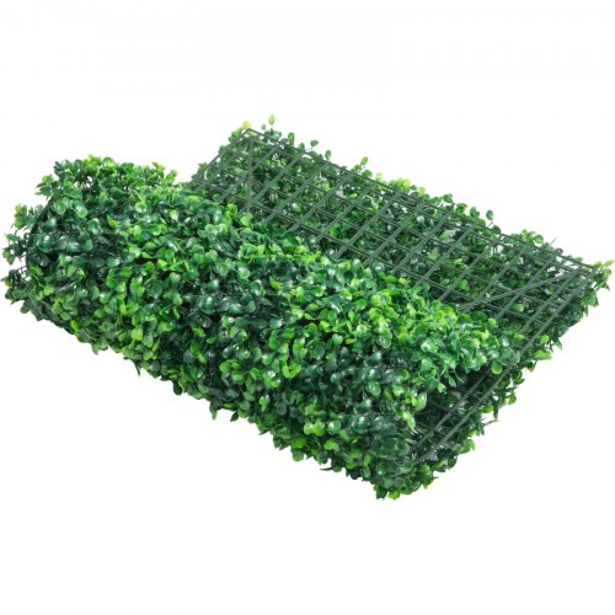 VEVOR Τεχνητό Πυξάρι πάνελ 24" X 16" UV 24 τμχ Πυξάρι Θωράκιση τοίχου Πυξάρι Τοίχος σκηνικού τεχνητού γρασιδιού 4 cm Τοίχος πράσινου χόρτου, ψεύτικος φράκτης για διακόσμηση Ιδιωτικό φράχτη Εσωτερικός, εξωτερικός κήπος Πίσω αυλή