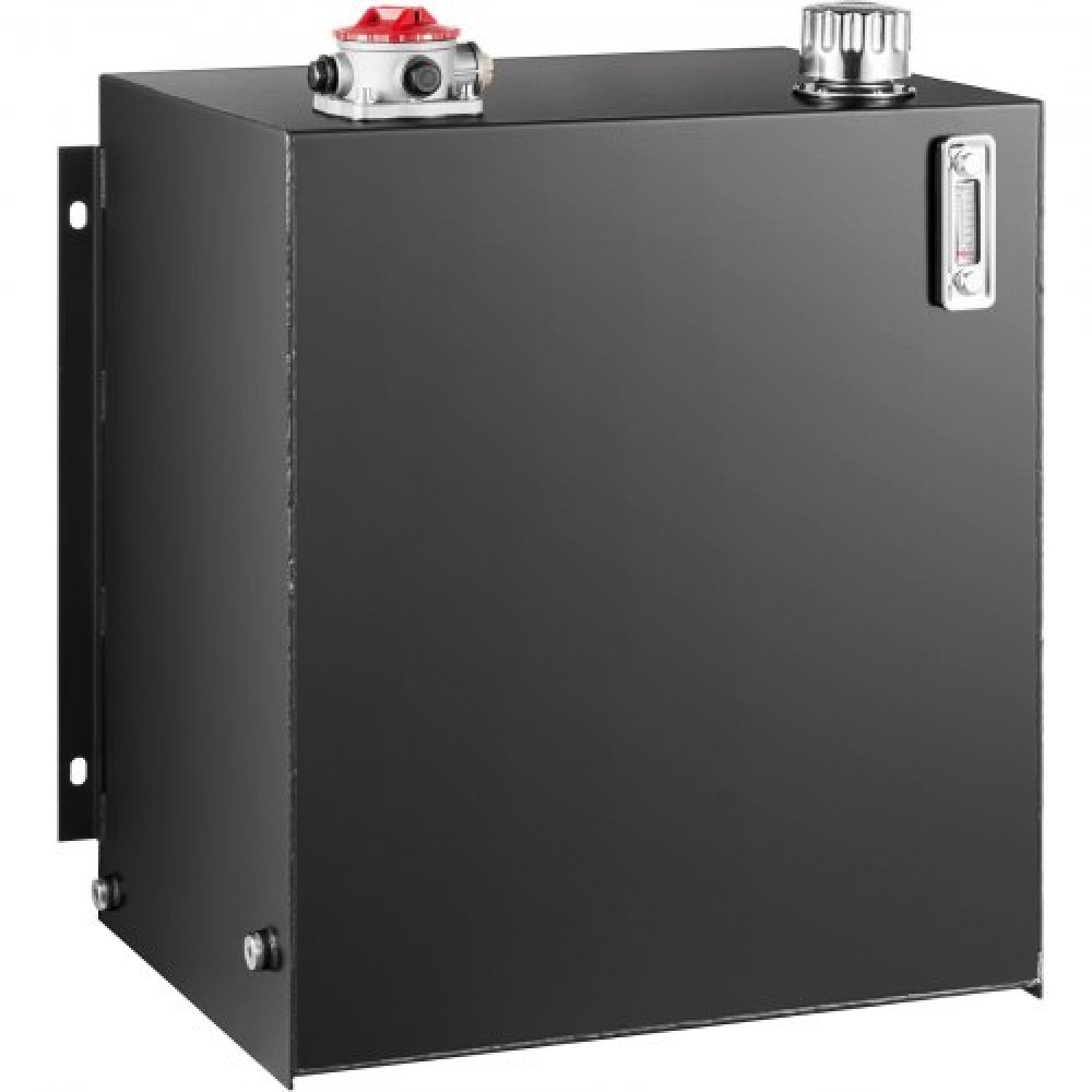 VEVOR Hydraulic Oil Tanks 25Gal Fuel Tank Heavy Duty Hydraulic Steel Tank Reservoir, Tanks Transfer Benzine, Hydraulic Reservoir with Strainer Temper Gauge Filter Καπάκι αναπνοής υδραυλικό δοχείο