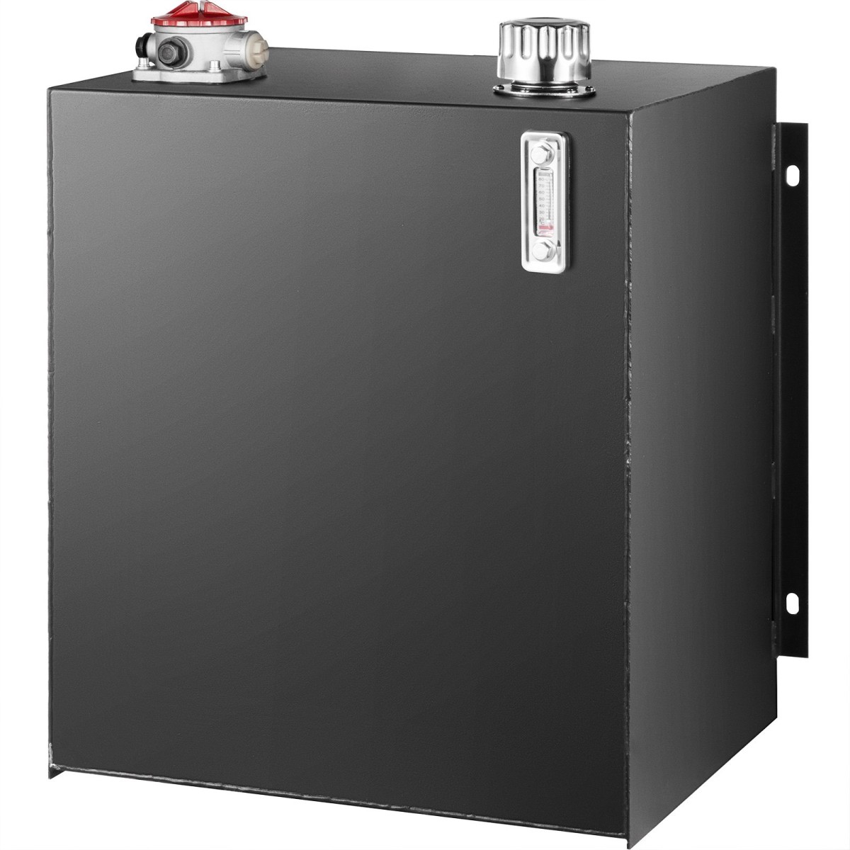 VEVOR Hydraulic Oil Tanks 25Gal Fuel Tank Heavy Duty Hydraulic Steel Tank Reservoir, Tanks Transfer Benzine, Hydraulic Reservoir with Strainer Temper Gauge Filter Καπάκι αναπνοής υδραυλικό δοχείο
