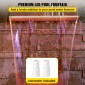 VEVOR Fountain Spillway 36,2x3,2x8,1 ιντσών, Pool Waterfall Fountain 17 Colors Led, Pool Water Fall Kit with Remote, Pool Spillway Consolid Acrylic Pool Waterfall for Garden Pond, Swimming Pool, Square