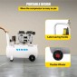 VEVOR Air Compressor 41,6 L, Ultra Quiet Air Compressor 1 HP, Oil-free Air Compressor Steel Tank 750W, Portable Air Compressor 8 bar, Ultra Quiet Compressor για επισκευή στο σπίτι, Φούσκωμα ελαστικών