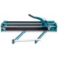 VEVOR 47Inch/1200mm Tile Cutter Double Rail Manual Tile Cutter 3/5 in Cap with Precise Laser Positioning Manual Tile Cutter Tools for Precision Cutter