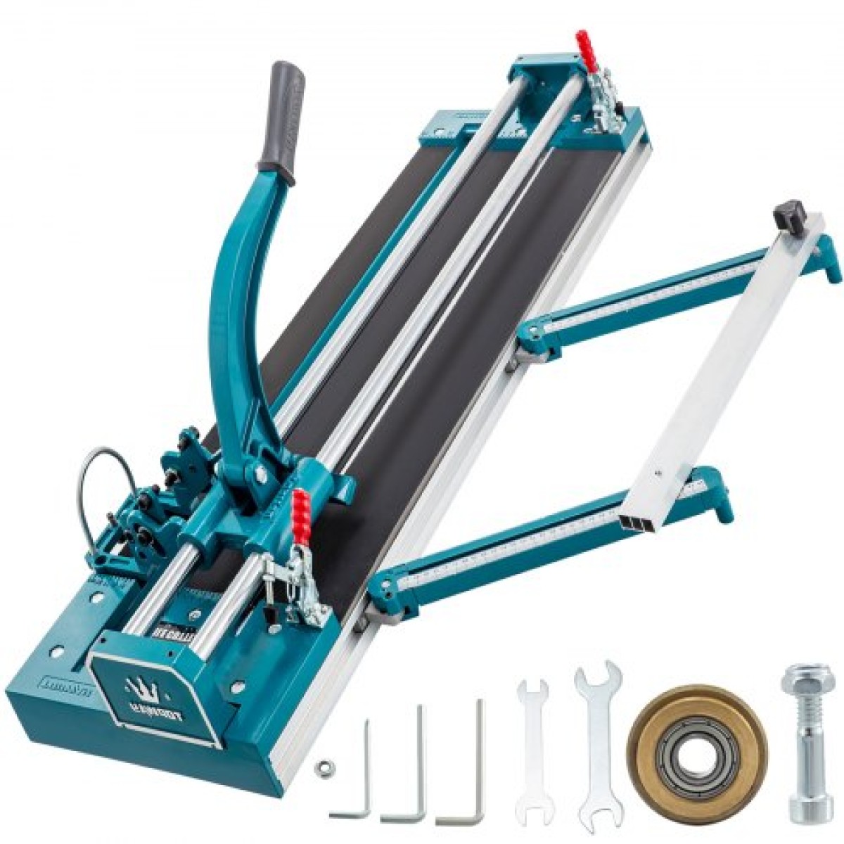 VEVOR 47Inch/1200mm Tile Cutter Double Rail Manual Tile Cutter 3/5 in Cap with Precise Laser Positioning Manual Tile Cutter Tools for Precision Cutter