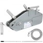 VEVOR Wire Rope Puller 1,6T/1587,6 kg Χωρητικότητα Hand Winch Rope 2011,7 cm Grip Puller Εγχειρίδιο Wire Rope Puller Heavy Duty Wire Rope Grip Puller Ανυψωτήρας έλξης Εξοπλισμός ρυμούλκησης για εσωτερική και εξωτερική χρήση