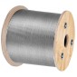 VEVOR T316 Καλώδιο από ανοξείδωτο ατσάλι 3,2 mm 7x7 Καλώδιο συρματόσχοινο από ατσάλι 15240 cm Κιγκλίδωμα καλωδίου Μεταφορά Καλώδιο συρματόσχοινο για καταστρώματα κιγκλιδωμάτων DIY κιγκλίδωμα