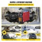 VEVOR 12V 5000W Air Diesel Heater με διακόπτη LCD, Diesel Heater με τηλεχειριστήριο και 4 εξόδους αέρα για Boat Car Trucks Campervans