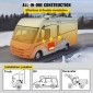 VEVOR 12V 5000W Air Diesel Heater με διακόπτη LCD, Diesel Heater με τηλεχειριστήριο και 4 εξόδους αέρα για Boat Car Trucks Campervans