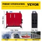 VEVOR 12V 5000W Air Diesel Heater με διακόπτη LCD, Diesel Heater με τηλεχειριστήριο και 4 εξόδους αέρα για Boat Car Trucks Campervans