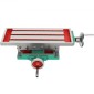 Τραπέζι φρέζας VEVOR 17,7×6,7 ιντσών (450 x 170 χλστ.) Τραπέζι φρεζαρίσματος σύνθετης ολίσθησης 30 KG Πολυλειτουργικό τραπέζι εργασίας Μηχανή πολλαπλής φρέζας Σύνθεση 2 Άξονας 4 Τρόποι για όλες τις βάσεις Τρυπανιού Μηχανή φρεζαρίσματος πάγκου