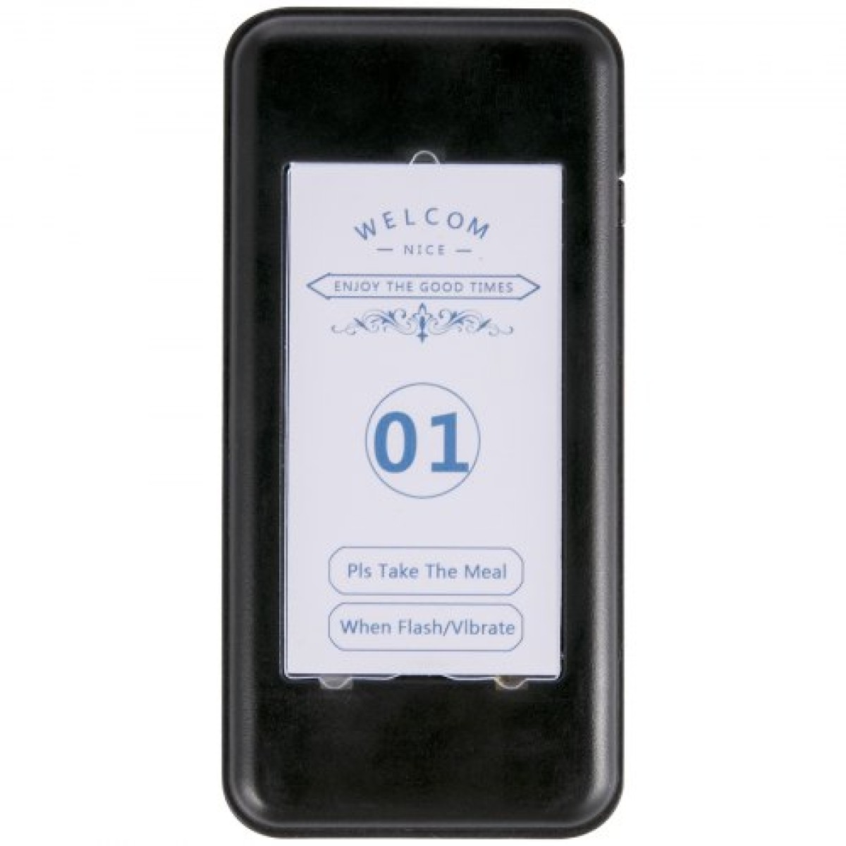 VEVOR Restaurant Pager 16 Coasters Paging System Max 98 Nursery Pager Ασύρματο σύστημα τηλεειδοποίησης σε ουρά κλήσης Οθόνη αφής με δόνηση, αναβοσβήνει και βομβητή για ξενοδοχεία και καφετέριες κοινωνικών αποστάσεων