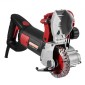 VEVOR Wall Chaser, 34 mm Βάθος κοπής Μηχανή κοπής τοίχου 2500W Μηχανή κοπής Wall Groove 38 mm Πλάτος κοπής Μηχανή κοπής τοίχου με 5 λεπίδες πριονιού 115 mm Διάμετρος 6300r/Min με υπέρυθρη ακτίνα