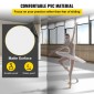 VEVOR Dance Floor, 6,6x23ft Dance Floor Roll, πάχος 0,06in PVC Vinyl Dance Floor, Μαύρο/Λευκό αναστρέψιμο φορητό πάτωμα χορού, αντιολισθητικό δάπεδο χορού, πίστα μπαλέτου για τζαζ, ποπ, λυρικό στυλ