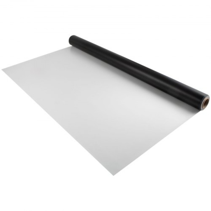 VEVOR Dance Floor, 6,6x23ft Dance Floor Roll, πάχος 0,06in PVC Vinyl Dance Floor, Μαύρο/Λευκό αναστρέψιμο φορητό πάτωμα χορού, αντιολισθητικό δάπεδο χορού, πίστα μπαλέτου για τζαζ, ποπ, λυρικό στυλ