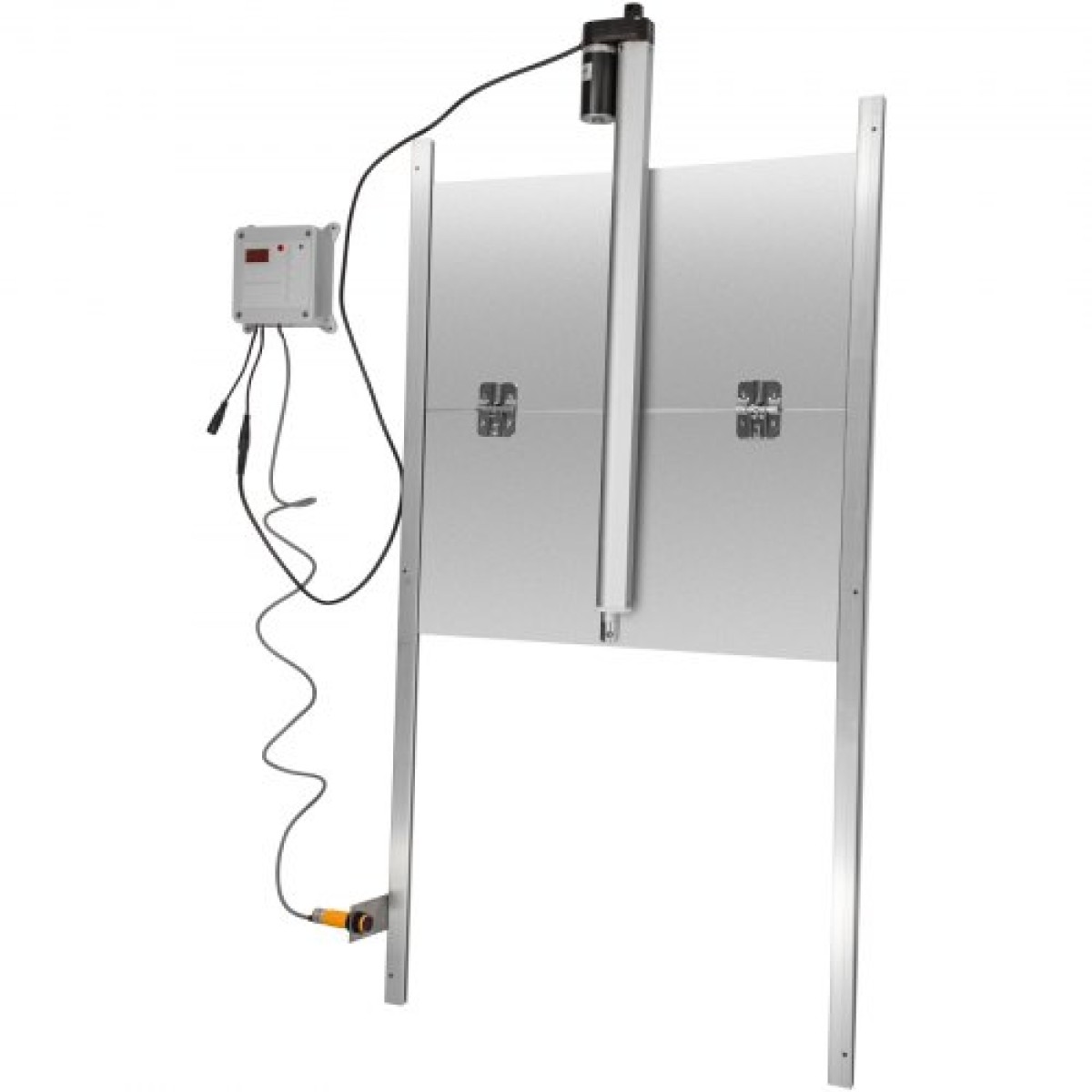 VEVOR Automatic Chicken Coop Door, Timer and Light Sensor, Chicken Door Opener, 12V 66W Chicken Coop Door, Ηλεκτρικό κιτ ανοίγματος πόρτας πουλερικών με αισθητήρα υπερύθρων, αυτόματη πόρτα κοτόπουλου με 2 τηλεχειριστήρια