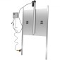 VEVOR Automatic Chicken Coop Door, Timer and Light Sensor, Chicken Door Opener, 12V 66W Chicken Coop Door, Ηλεκτρικό κιτ ανοίγματος πόρτας πουλερικών με αισθητήρα υπερύθρων, αυτόματη πόρτα κοτόπουλου με 2 τηλεχειριστήρια