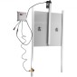 VEVOR Automatic Chicken Coop Door, Timer and Light Sensor, Chicken Door Opener, 12V 66W Chicken Coop Door, Ηλεκτρικό κιτ ανοίγματος πόρτας πουλερικών με αισθητήρα υπερύθρων, αυτόματη πόρτα κοτόπουλου με 2 τηλεχειριστήρια