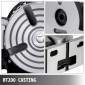 VEVOR 150mm/5.9In Vertical & Horizontal Rotary Table, 150MM Dividing Head Στρογγυλή Περιστροφική Τραπεζιά Εργασίας Σύστημα Ευρετηρίου Μηχανής Φρέζας Ρυθμιζόμενη βίδα 5,9 ιντσών Σύστημα ευρετηρίου διαχωριστικής πλάκας