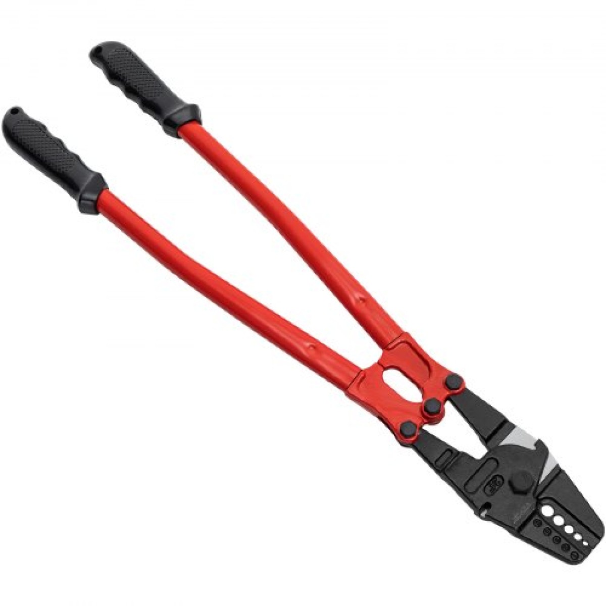 VEVOR 24 ιντσών Swager Crimper 5 κοιλότητας 1/16 έως 3/16 ιντσών Εργαλείο περιτυλίγματος για χάλκινα αλουμίνια οβάλ μανίκια και μανίκια στοπ Εργαλείο πτύχωσης σχοινιού σύρμα Propress Swage Εργαλείο μακριά λαβή Εξοικονόμηση εργασίας