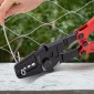 VEVOR 24 ιντσών Swager Crimper 5 κοιλότητας 1/16 έως 3/16 ιντσών Εργαλείο περιτυλίγματος για χάλκινα αλουμίνια οβάλ μανίκια και μανίκια στοπ Εργαλείο πτύχωσης σχοινιού σύρμα Propress Swage Εργαλείο μακριά λαβή Εξοικονόμηση εργασίας