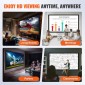 VEVOR 110 Inch Diagonal Projector Screen 16:9 4K HD Projector Screen Movie Οθόνη Fixed Frame 3D Projector for Home Threater Outdoor Use (110inch)