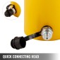 VEVOR 30Ton 10,2 cm Stroke Hollow Hydraulic Cylinder Jack 29937,1 kg Ανυψωτικό κύλινδρο Industrial Durable Automotive Body Bending