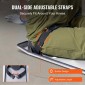VEVOR Concrete Knee Boards Inox, 28'' x 8'' Concrete Sliders, Knee Boards for Concrete, Concrete Knee Pads Moving Sliders, με Επιγονατίδες & Ιμάντες σανίδας για Τσιμέντο και Φινίρισμα από Σκυρόδεμα