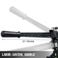 VEVOR 39-ιντσών Tile Cutter Χειροκίνητος κόφτης πλακιδίων, με επαγγελματικό κόφτη σανίδων βινυλίου από καρβίδιο βολφραμίου, ρυθμιζόμενος οδηγός λέιζερ για κοπή ακριβείας πορσελάνης κεραμικών πλακιδίων δαπέδου
