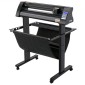 VEVOR Vinyl Cutter, 720mm Vinyl Plotter, LED Screen Plotter Cutter, Ημιαυτόματο ενσωματωμένο οπτικό μάτι για ακριβή καθοδήγηση, συμβατό με λογισμικό SignMaster για σύστημα Windows με βάση