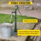 VEVOR Antique Hand Pump Water Stand Pitcher Stand Stand αντλίας από χυτοσίδηρο με προκαθορισμένες οπές 13 mm(0,5") για εύκολη εγκατάσταση Old Fashion Stand αντλίας για το σπίτι Yard Pond Garden Outdoors Gr