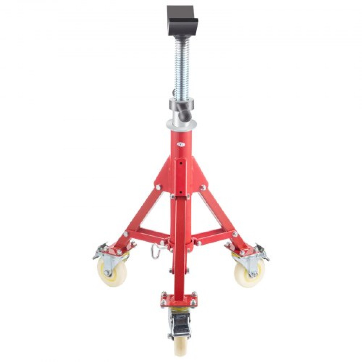 VEVOR Pipe Stand, V Head Pipe Stand Ρυθμιζόμενο ύψος 20-37 ίντσες, 2500LBS Pipe Stand με τροχίσκους, Πτυσσόμενες φορητές βάσεις σωλήνων για στήριξη σωλήνων 1/8 έως 12 ιντσών