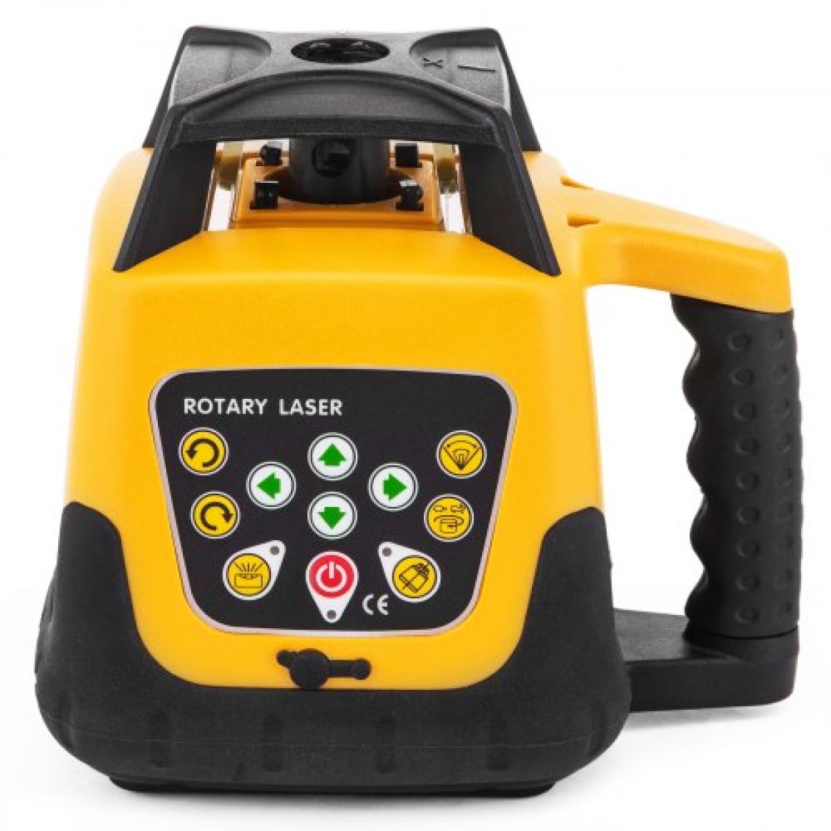 VEVOR Rotary Laser Level Green Beam 500m Εύρος κλίσης Ρυθμιζόμενη 360° Περιστροφή με ακρίβεια με θήκη μεταφοράς δέκτη τηλεχειριστηρίου