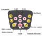 VEVOR Rotary Laser Level Kit Red Beam Ψηφιακό αυτοεπιπεδούμενο περιστροφικό κιτ λέιζερ 500M Range with Remote Control Receiver Case Transporting
