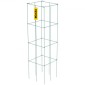 Κλουβιά ντομάτας VEVOR, 14,6" x 14,6" x 39,4", 6 Συσκευασίες Τετράγωνοι κλωβοί στήριξης φυτών, Πράσινοι πύργοι ντομάτας από χάλυβα με επικάλυψη PVC για αναρριχώμενα λαχανικά, φυτά, λουλούδια, φρούτα