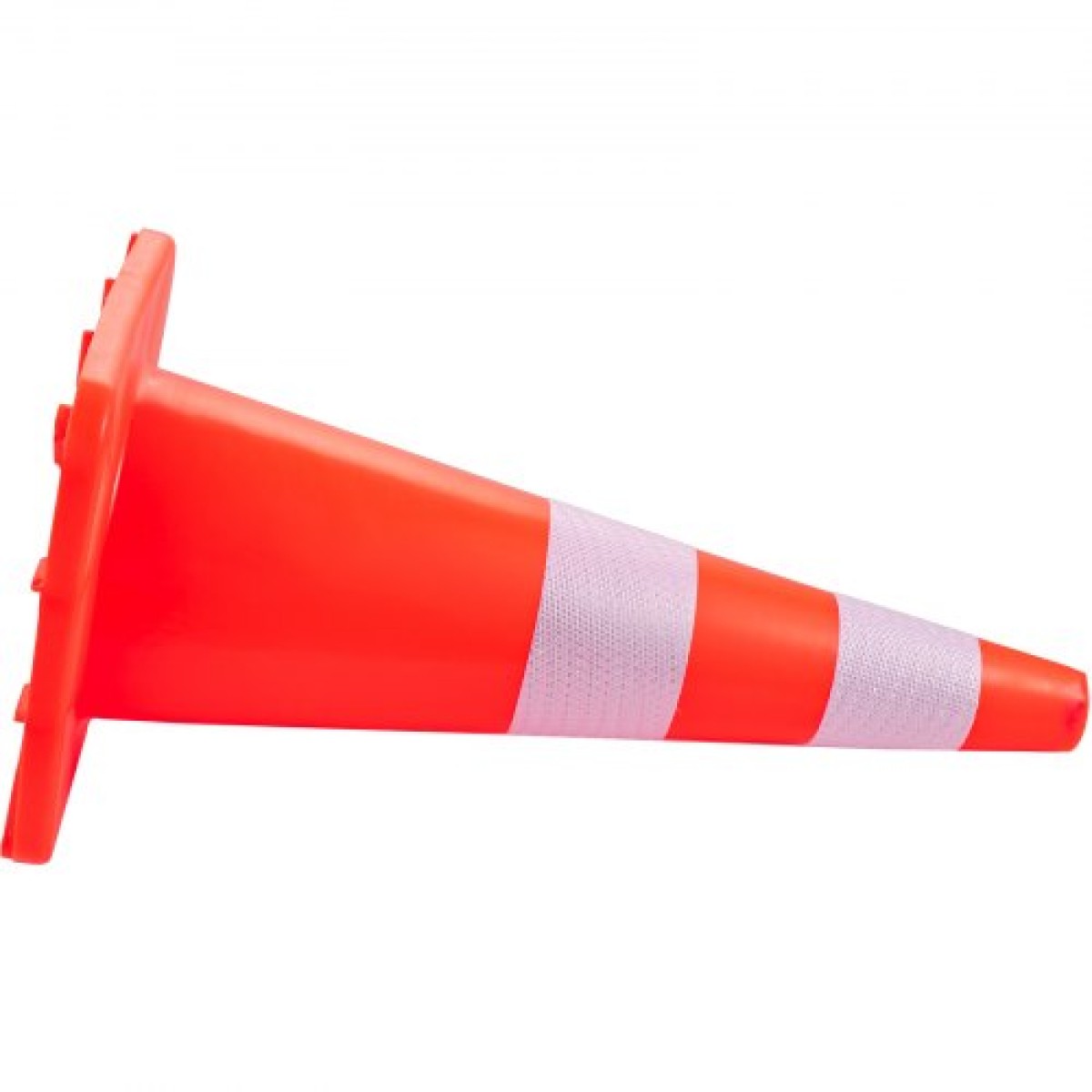 Κώνοι ασφαλείας VEVOR, Ύψος 28 ίντσες/73 cm, 12 ΤΕΜ PVC πορτοκαλί κώνος κυκλοφορίας με 2 αντανακλαστικά κολάρα και ζυγισμένη βάση, που χρησιμοποιούνται για έλεγχο κυκλοφορίας, στάθμευση δρόμου και σχολική βελτίωση