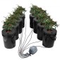 VEVOR DWC Hydroponics Grow System, Hydroponic Growing System, Deep Water Culture 5-Gallon 8 Buckets, DWC System with Air Pump, Air Stones και Water Level Device for Leafy Lagetables