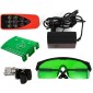 VEVOR Laser Level Green Beam Self Rotating Leveling Kit Αυτόματο επαγγελματικό βαρύ εργαλείο λέιζερ με θήκη μεταφοράς με τηλεχειριστήριο δέκτη