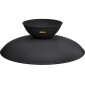 VEVOR Fire Pit Bowl, 30 ιντσών βαθύ στρογγυλό μπολ από χυτοσίδηρο, καύση ξύλου για εξωτερικά αίθρια, αυλές και κάμπινγκ, με βάση σχεδιασμένη για σταθερό μπολ και ραβδί καυσόξυλου, μαύρο