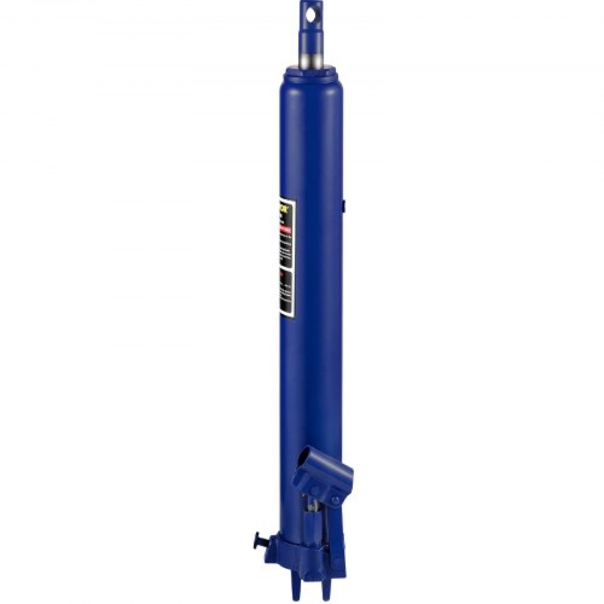 VEVOR Hydraulic Long Ram Jack, χωρητικότητας 8 Tons/17363 lbs, με μονοέμβολη αντλία και βάση Clevis, Χειροκίνητος επιλογέας Cherry με λαβή, για γερανούς γκαράζ/καταστήματος, ανυψωτικό κινητήρα, μπλε
